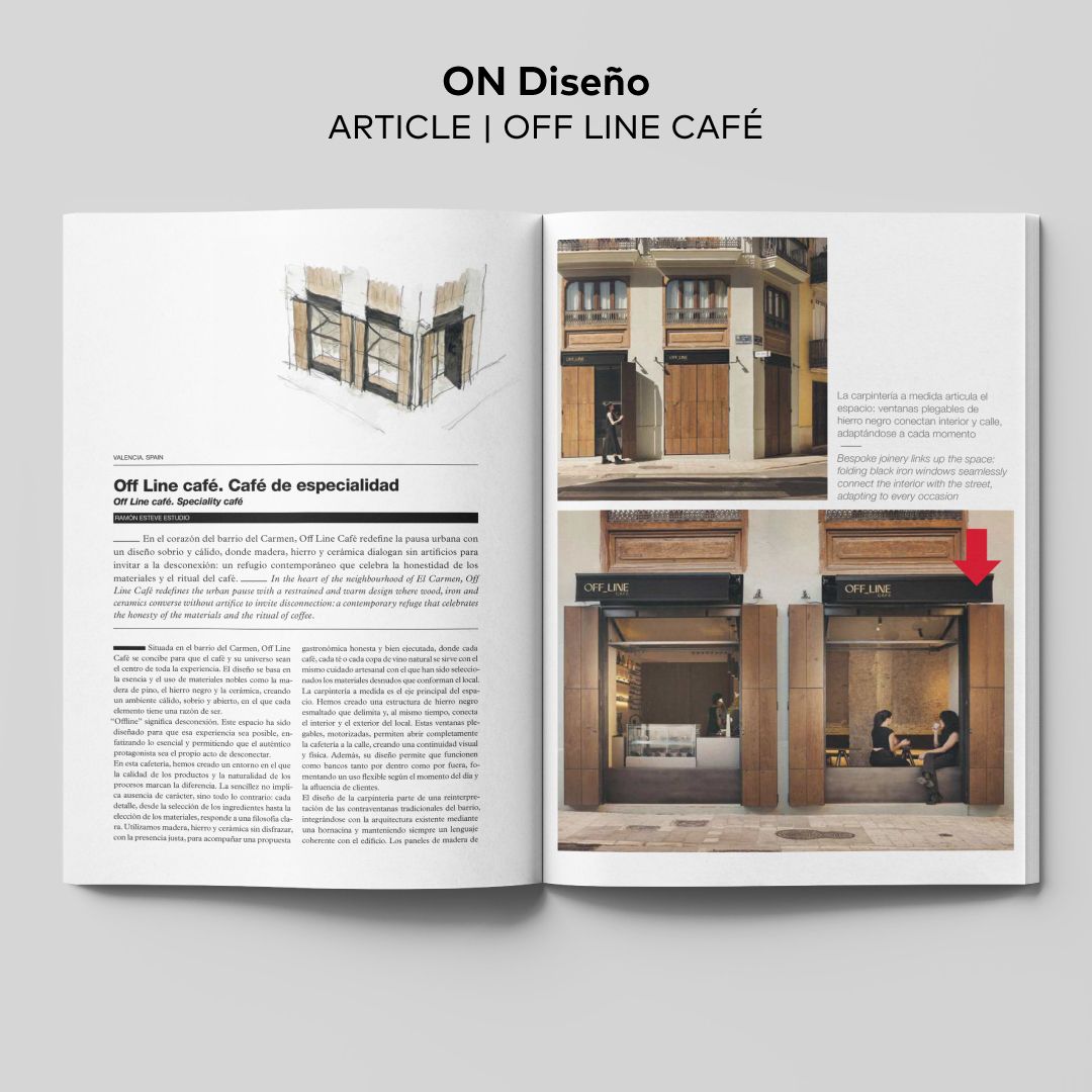 Artículo On Diseño Off Line Café