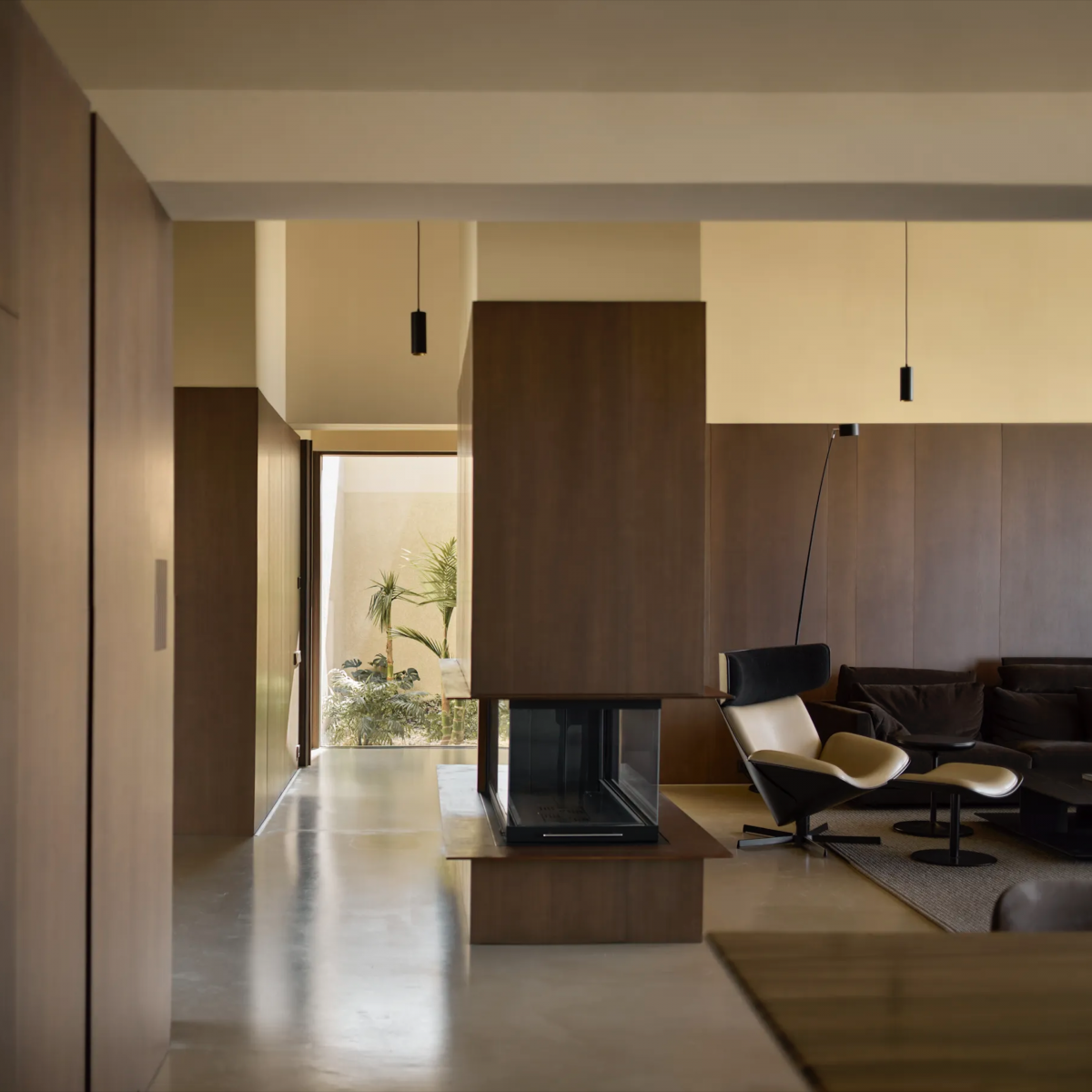 Pavimento continuo Bullconcept Hybrid con acabado satinado en vivienda en Albaida